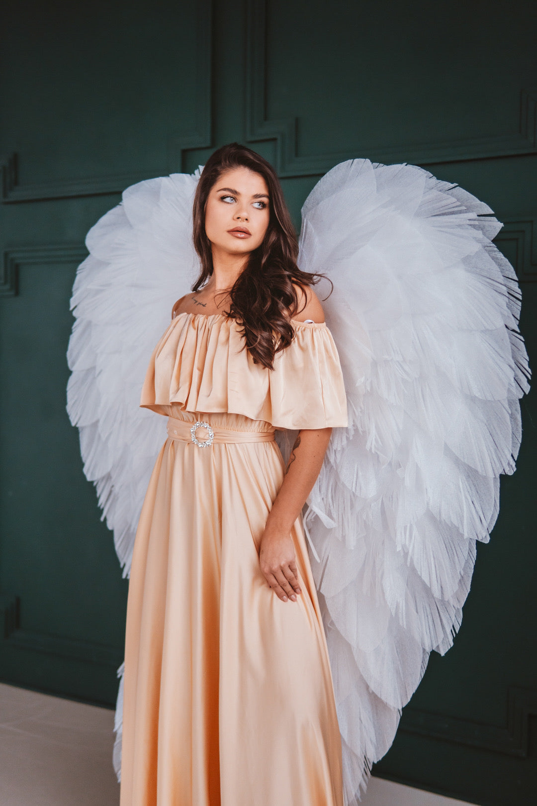 White Angel Wings Costume "Bogacci brand"