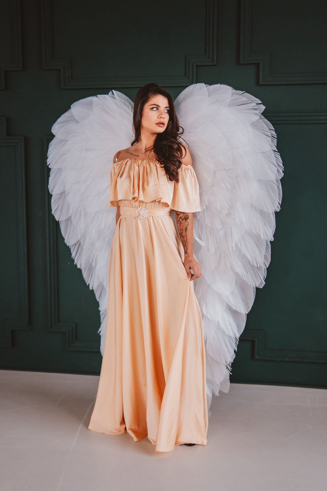 White Angel Wings Costume "Bogacci brand"