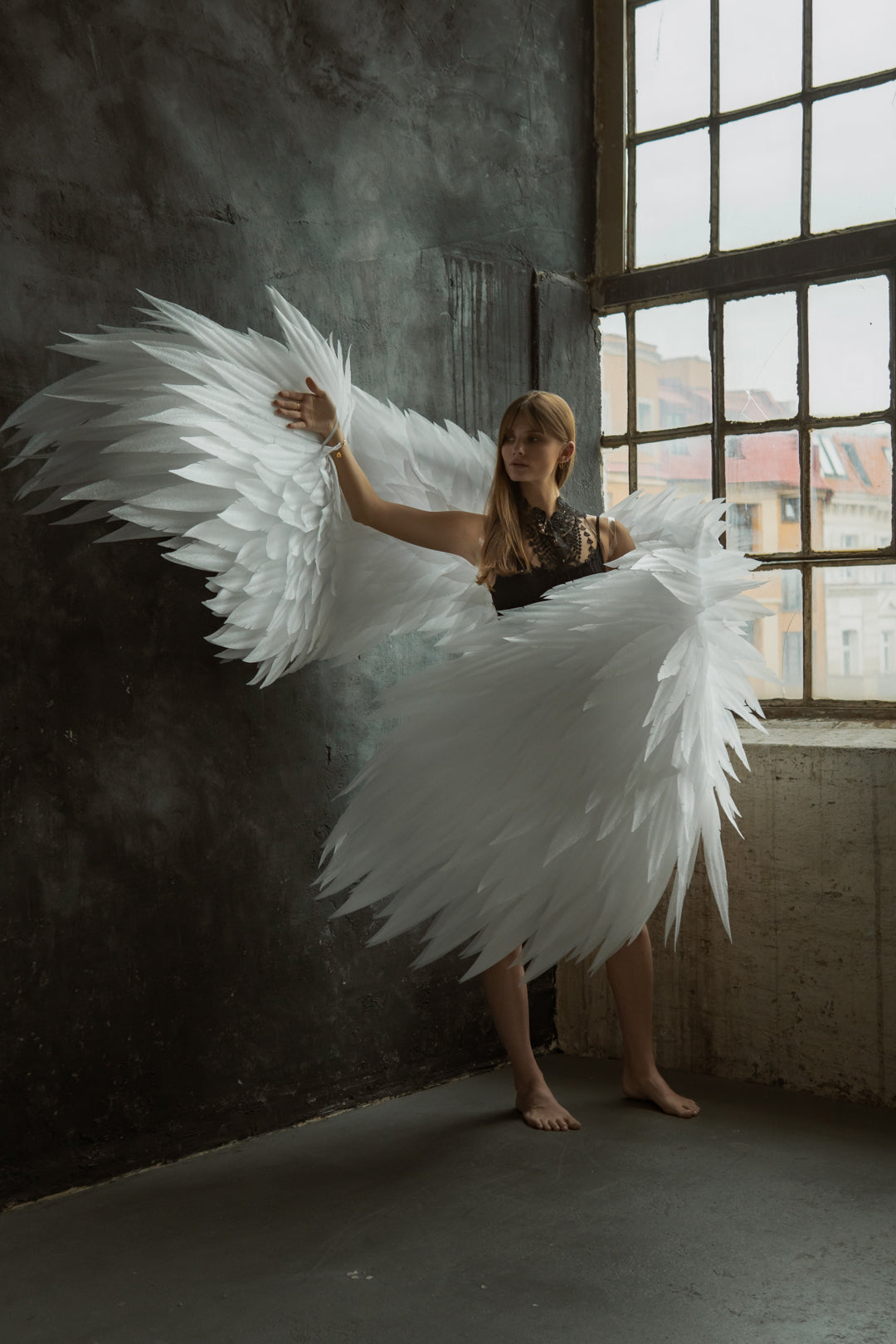 Big angel wings for photo shoot  "Bogacci brand"