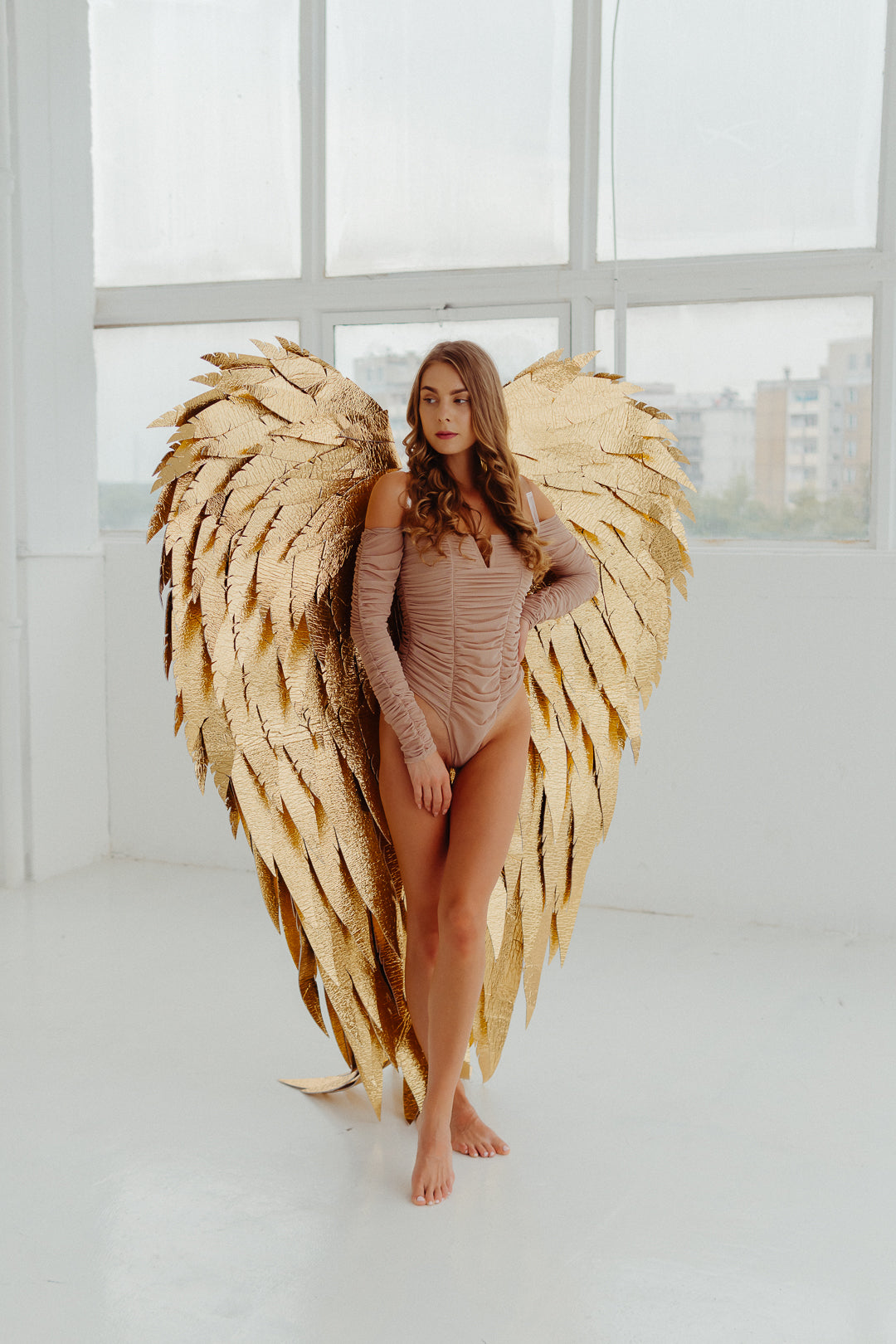 Handmade Gold Angel costume Cosplay "Bogacci brand"