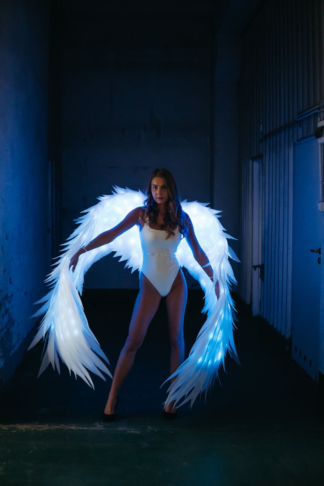 Led White Angel wings  "Bogacci brand"