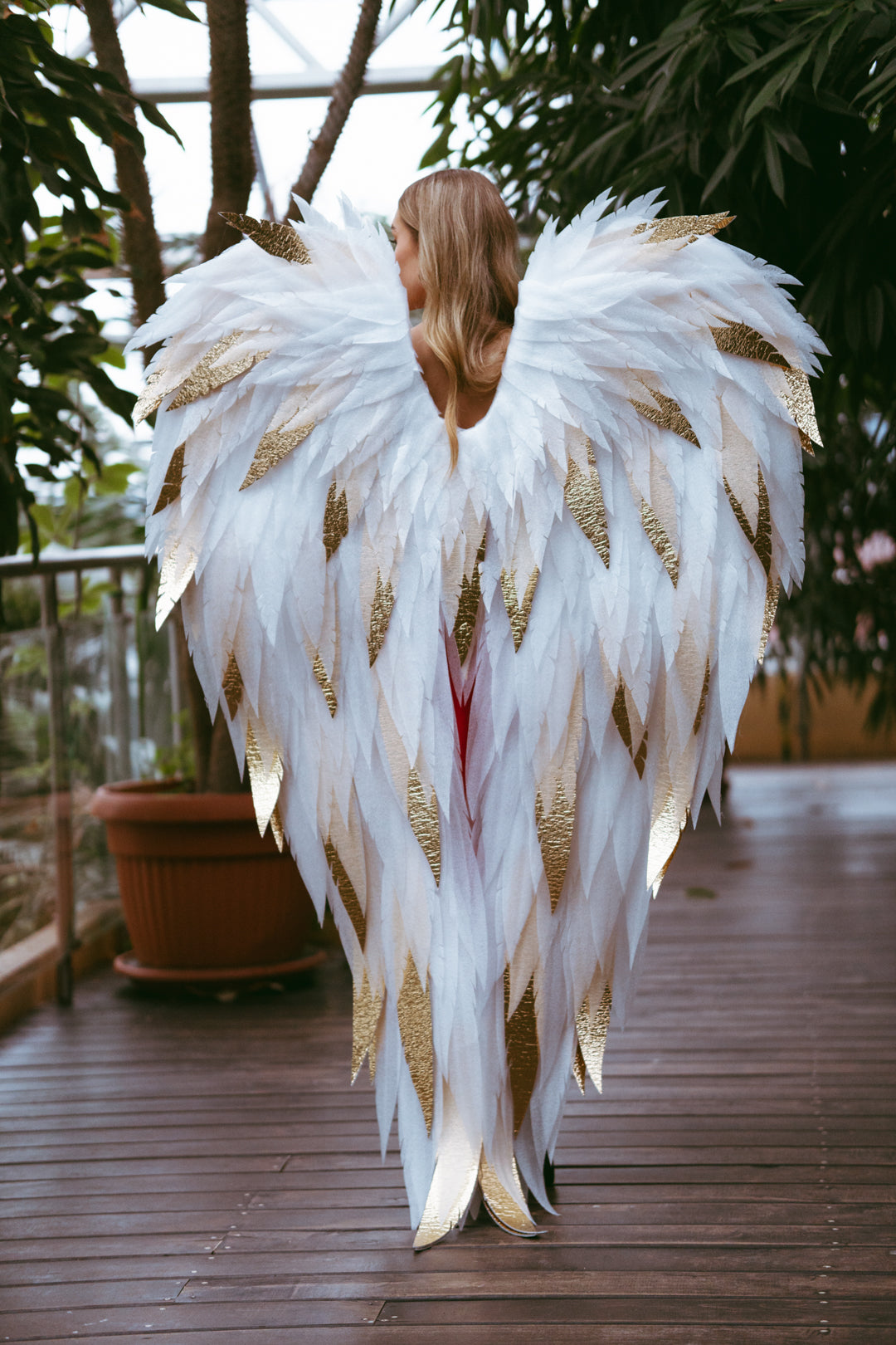 Déguisement ailes d'ange "marque Bogacci"