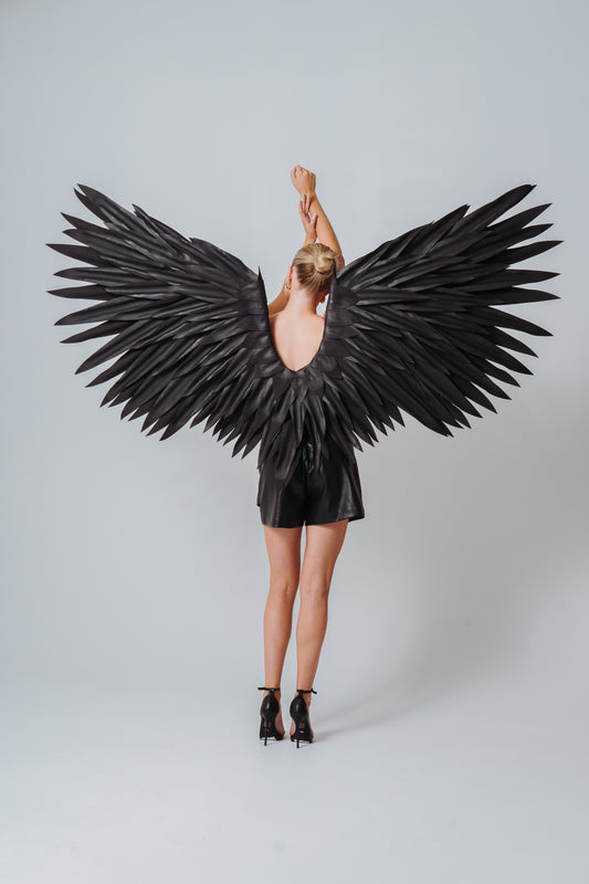 Angel Wings Black Costume Cosplay "Bogacci brand"