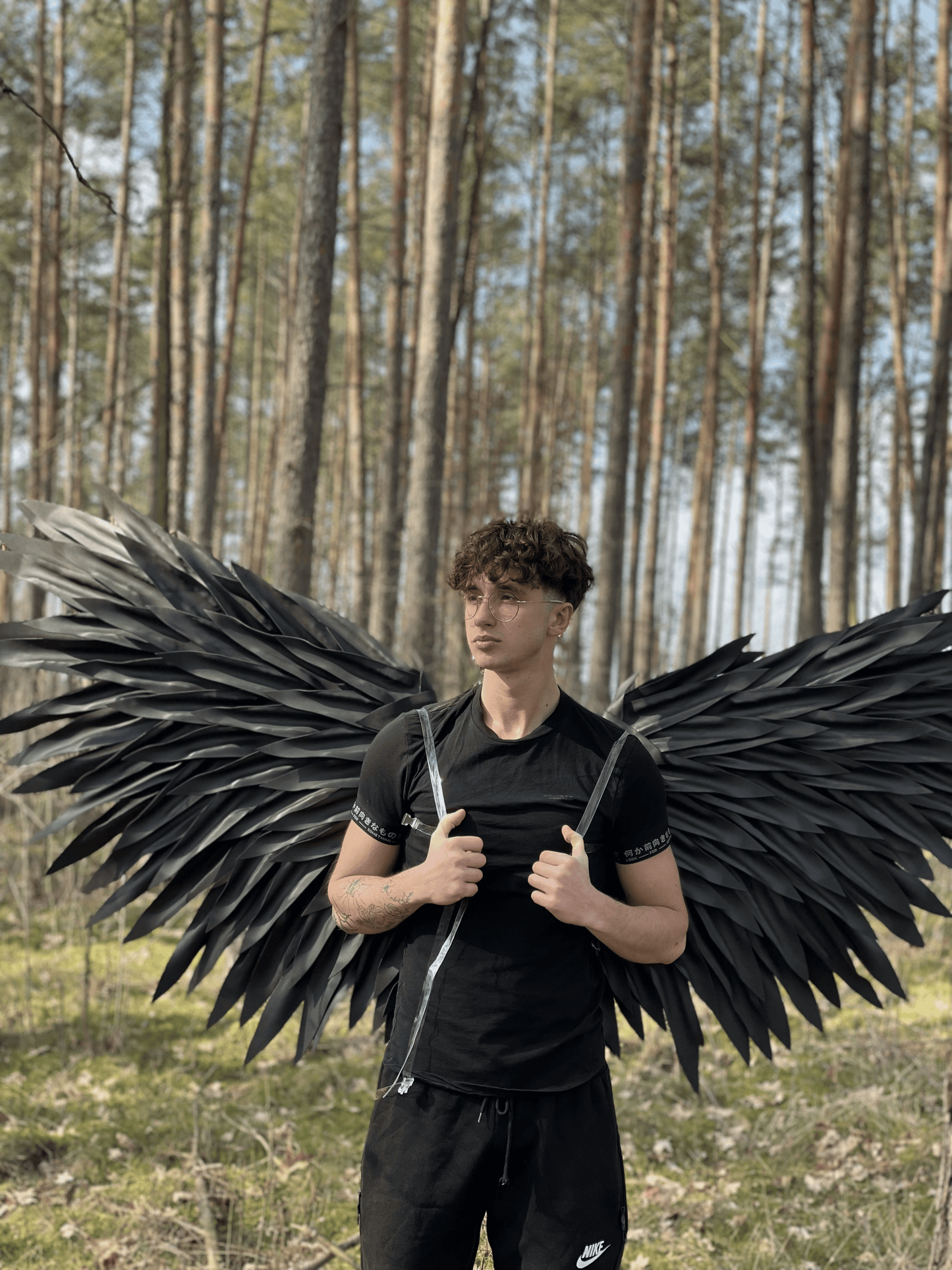 Black Angel Wings Cosplay "Bogacci brand"