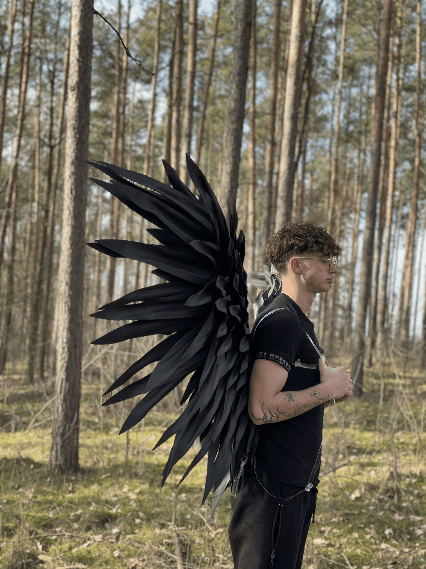 Black Angel Wings Cosplay "Bogacci brand"