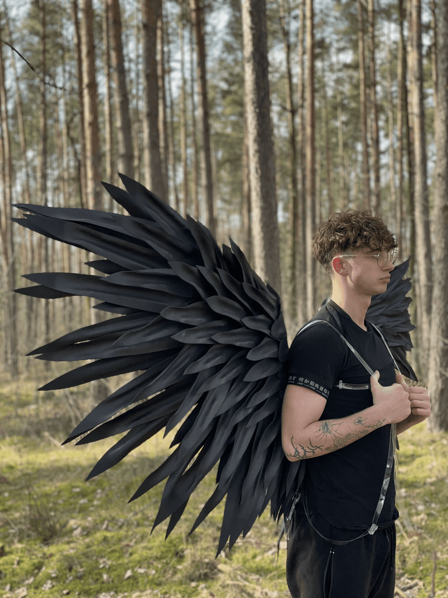 Black Angel Wings Cosplay "Bogacci brand"