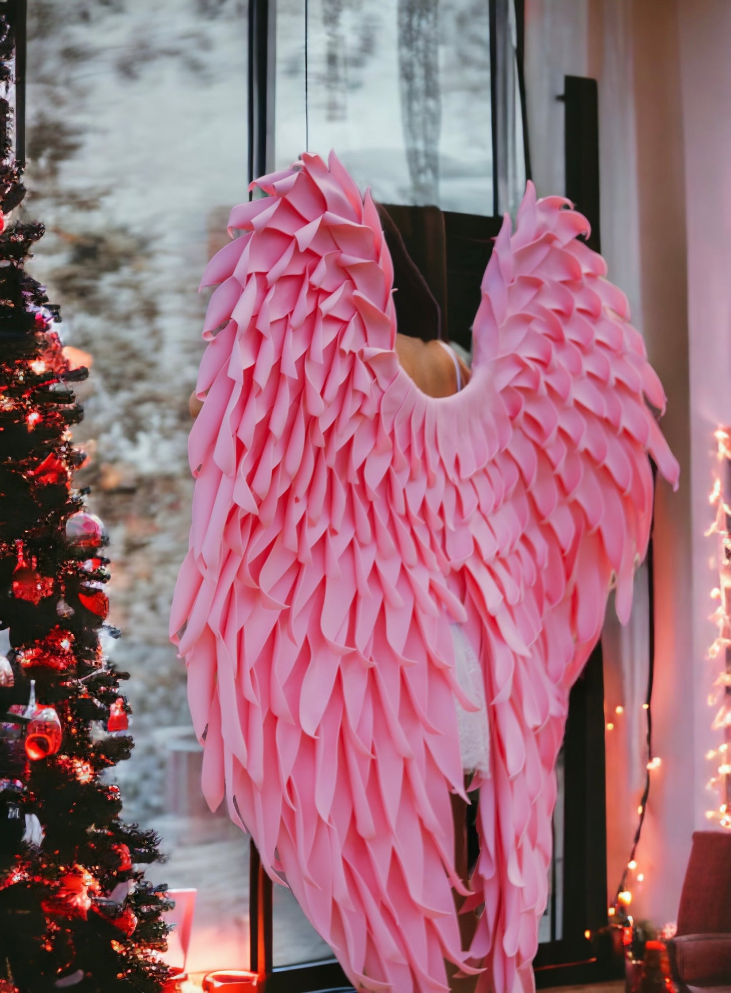 Medium Pink Angel Wings Cosplay "Bogacci brand"