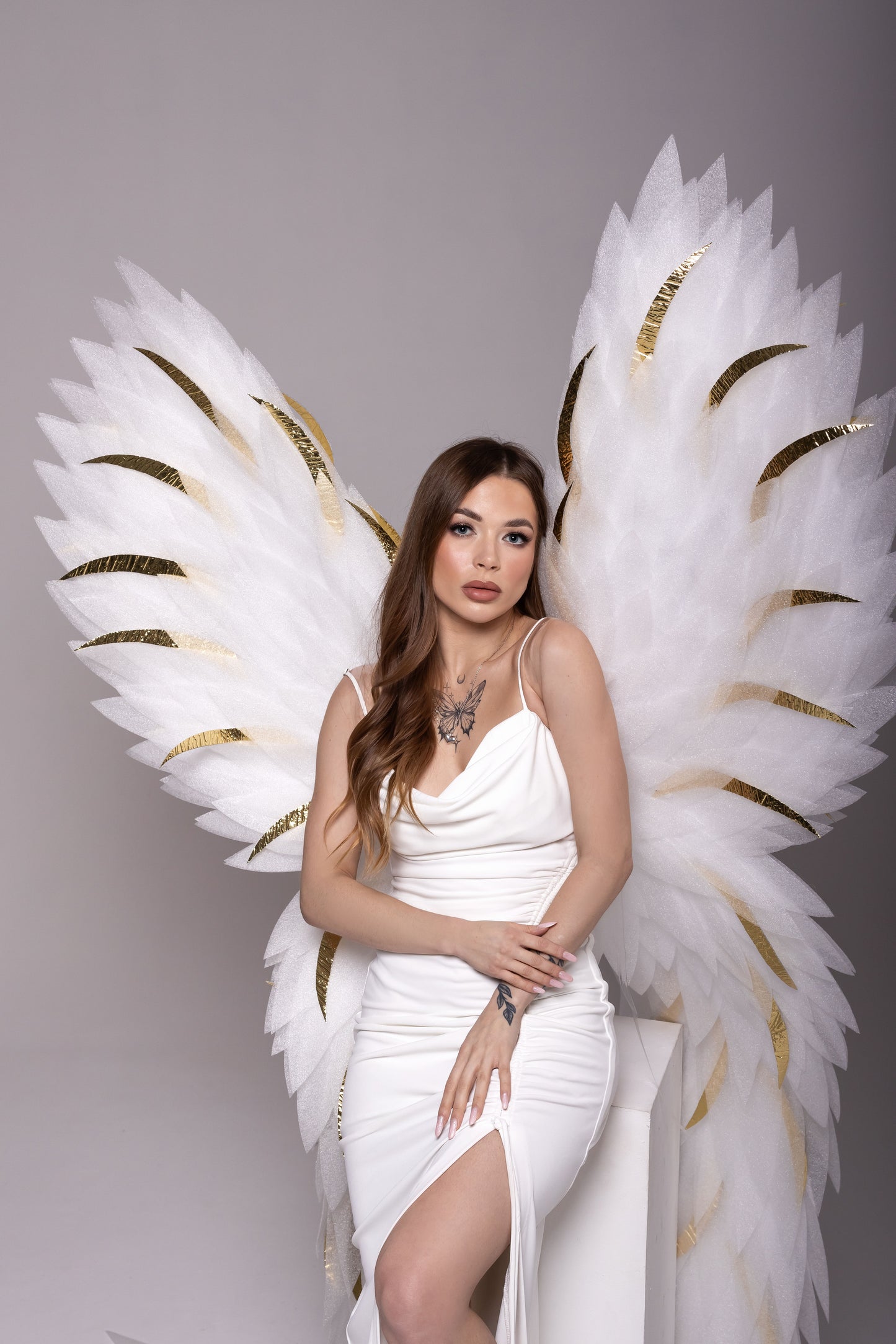 Extra long angel costume Cosplay "Bogacci brand"