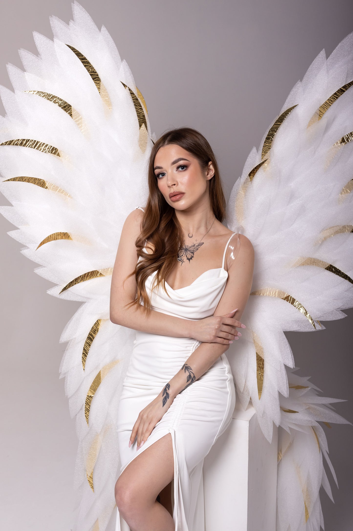 Extra long angel costume Cosplay "Bogacci brand"