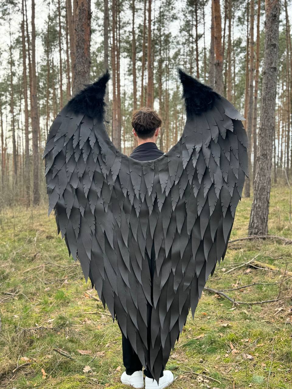 Angel Wings Black Costume Cosplay "Bogacci brand"