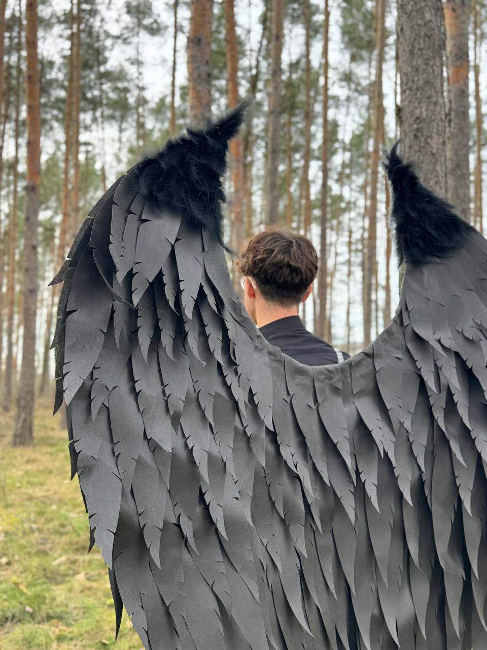 Angel Wings Black Costume Cosplay "Bogacci brand"