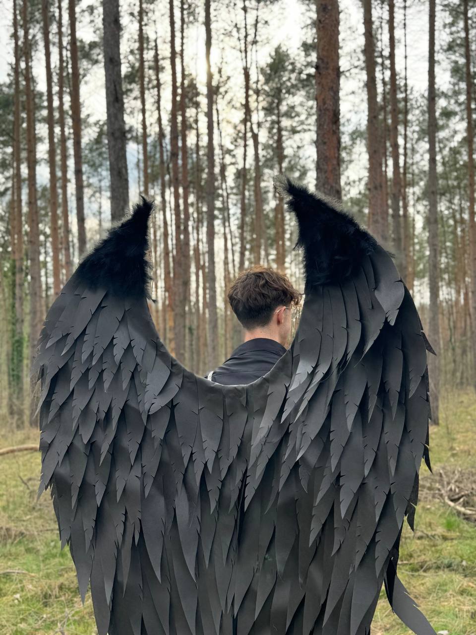 Angel Wings Black Costume Cosplay "Bogacci brand"