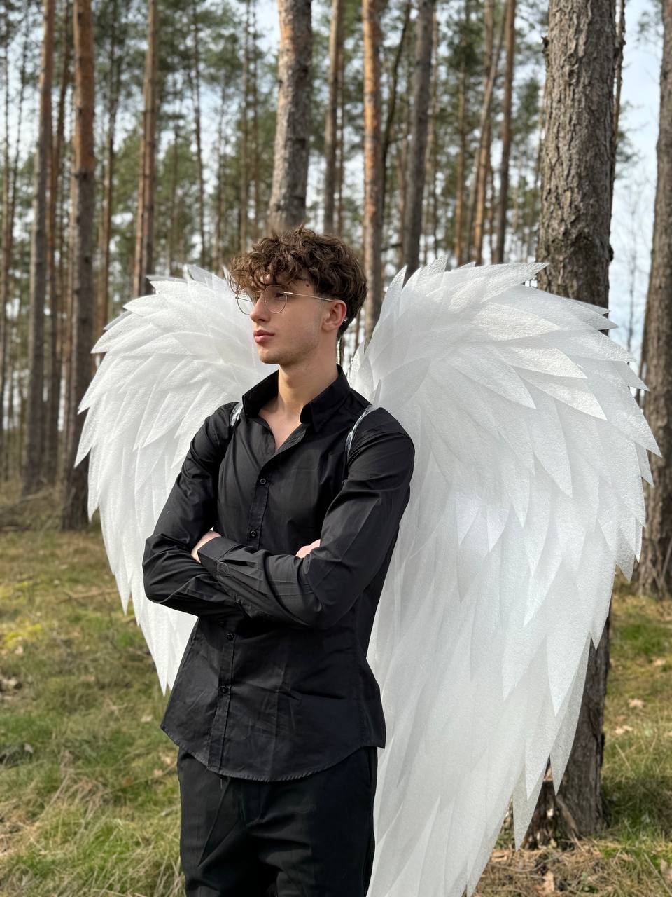 White Angel Wings Costume "Bogacci brand"