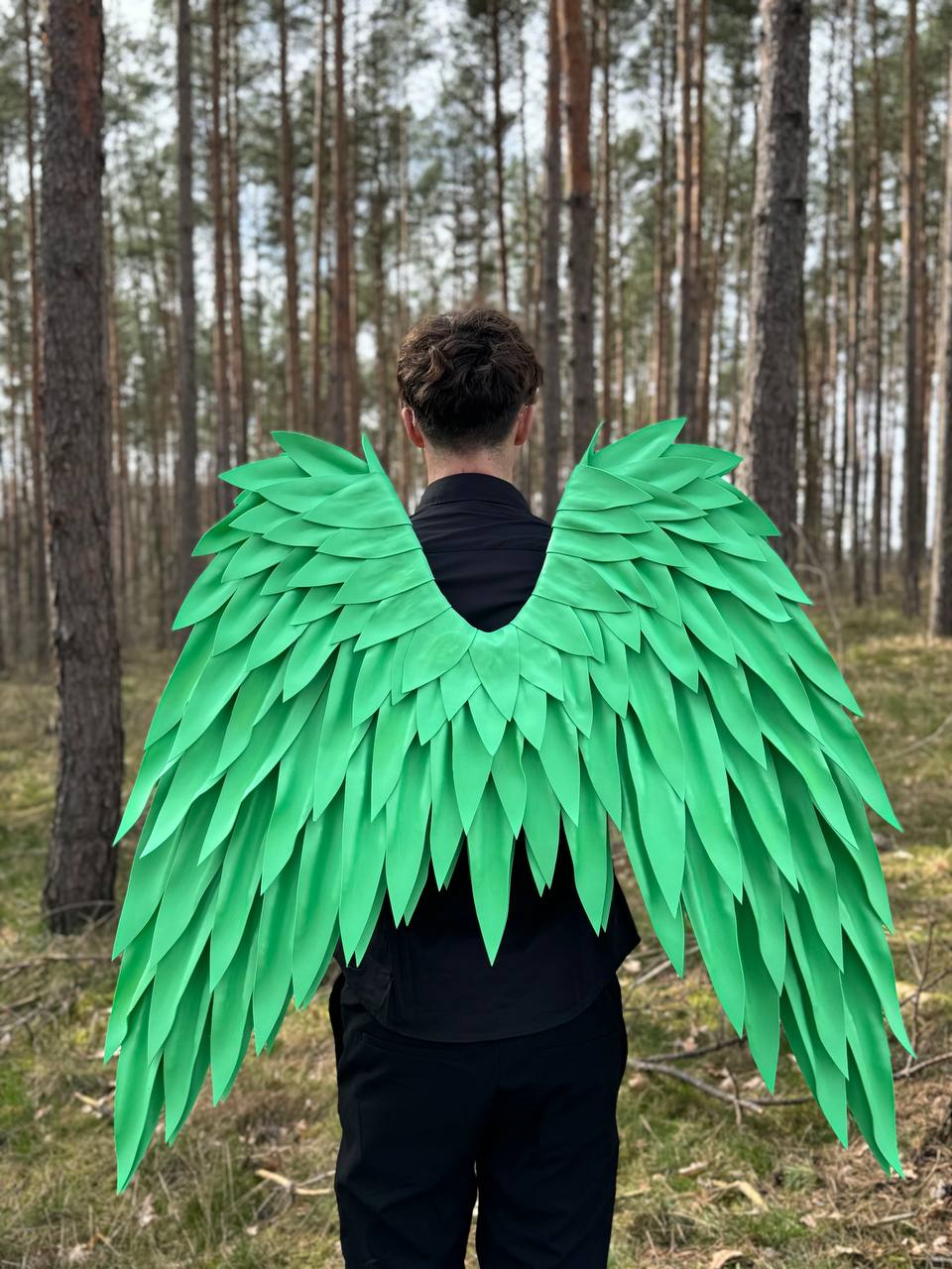 Green Angel Wings Cosplay "Bogacci brand"