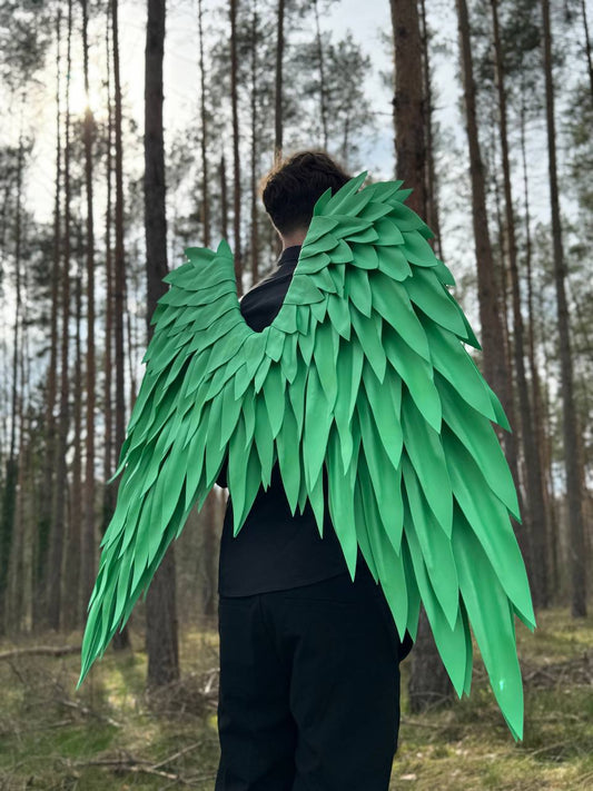 Green Angel Wings Cosplay "Bogacci brand"