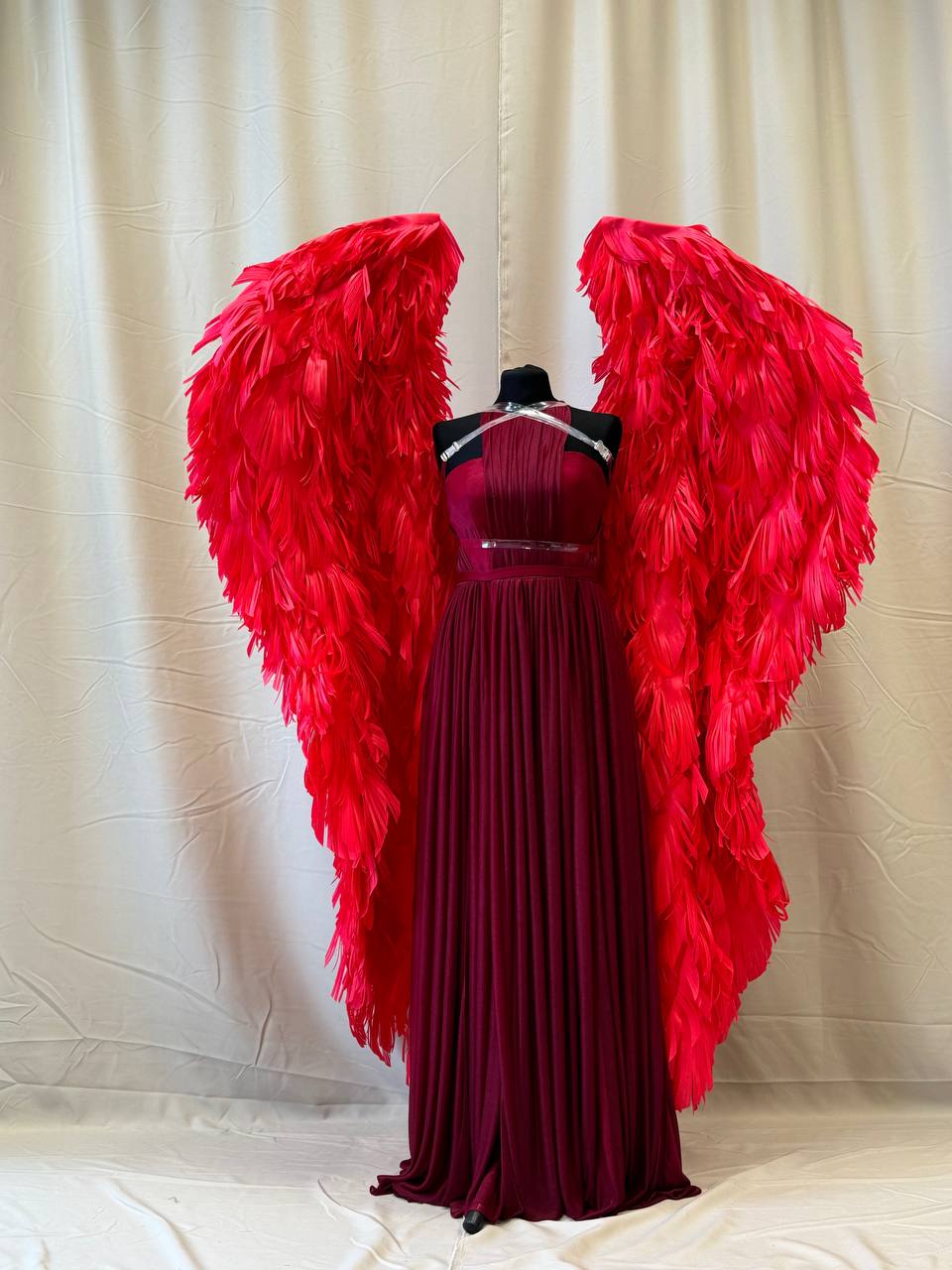 Angel Wings Red Costume Cosplay "Bogacci brand"