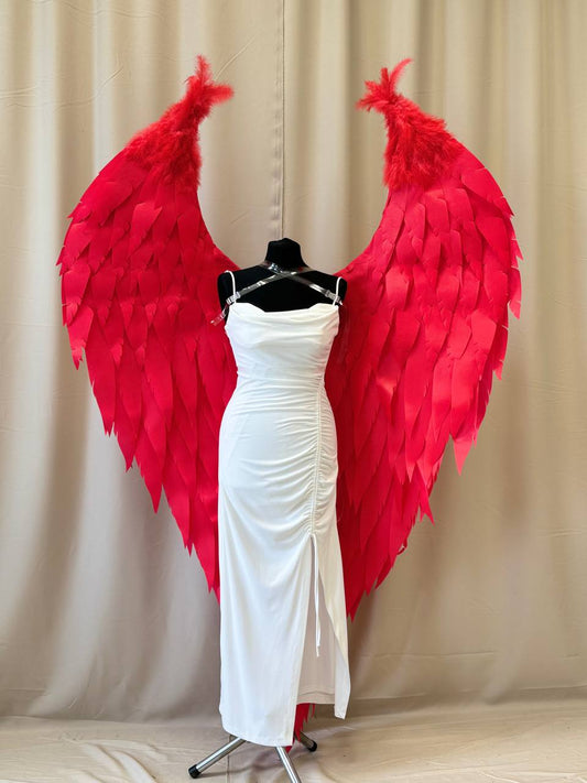 Angel Wings Red Costume Cosplay "Bogacci brand"