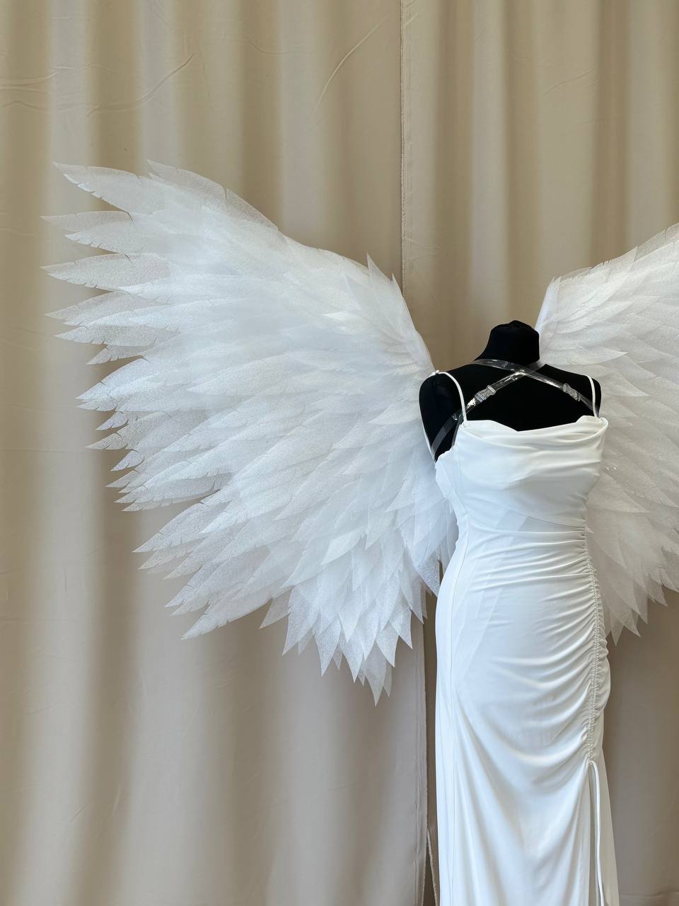 Fairy Angel wings white costume "Bogacci brand"