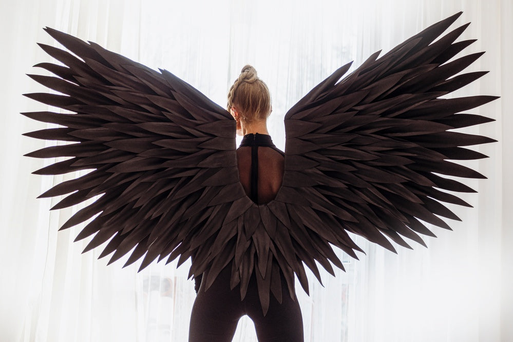 Black Angel Wings Cosplay "Bogacci brand"