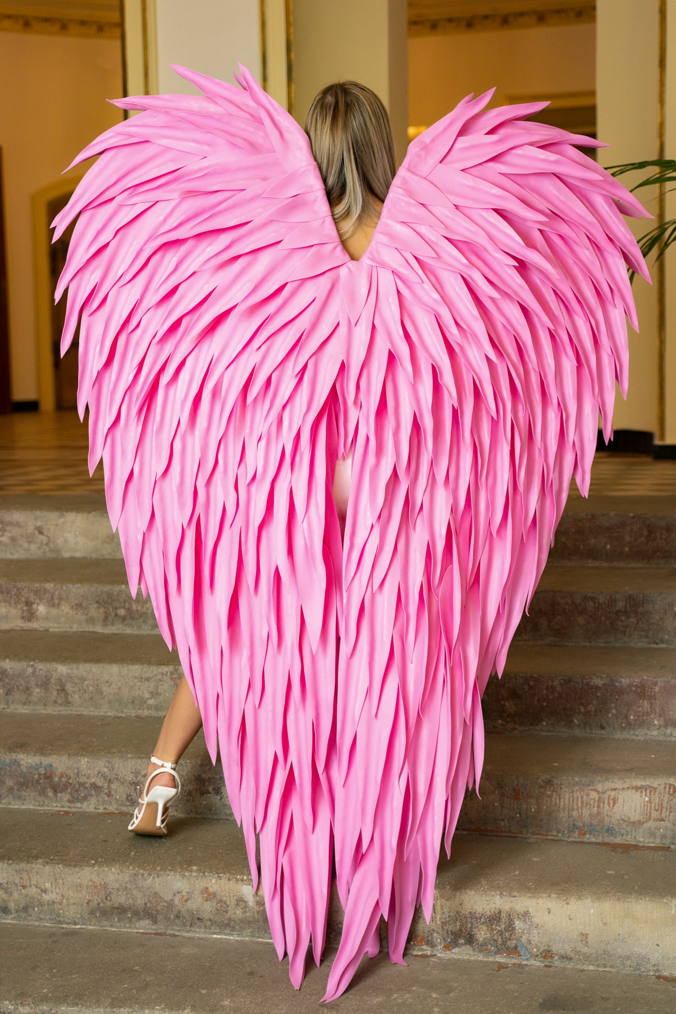 Cosplay ailes d'ange rose "marque Bogacci" 