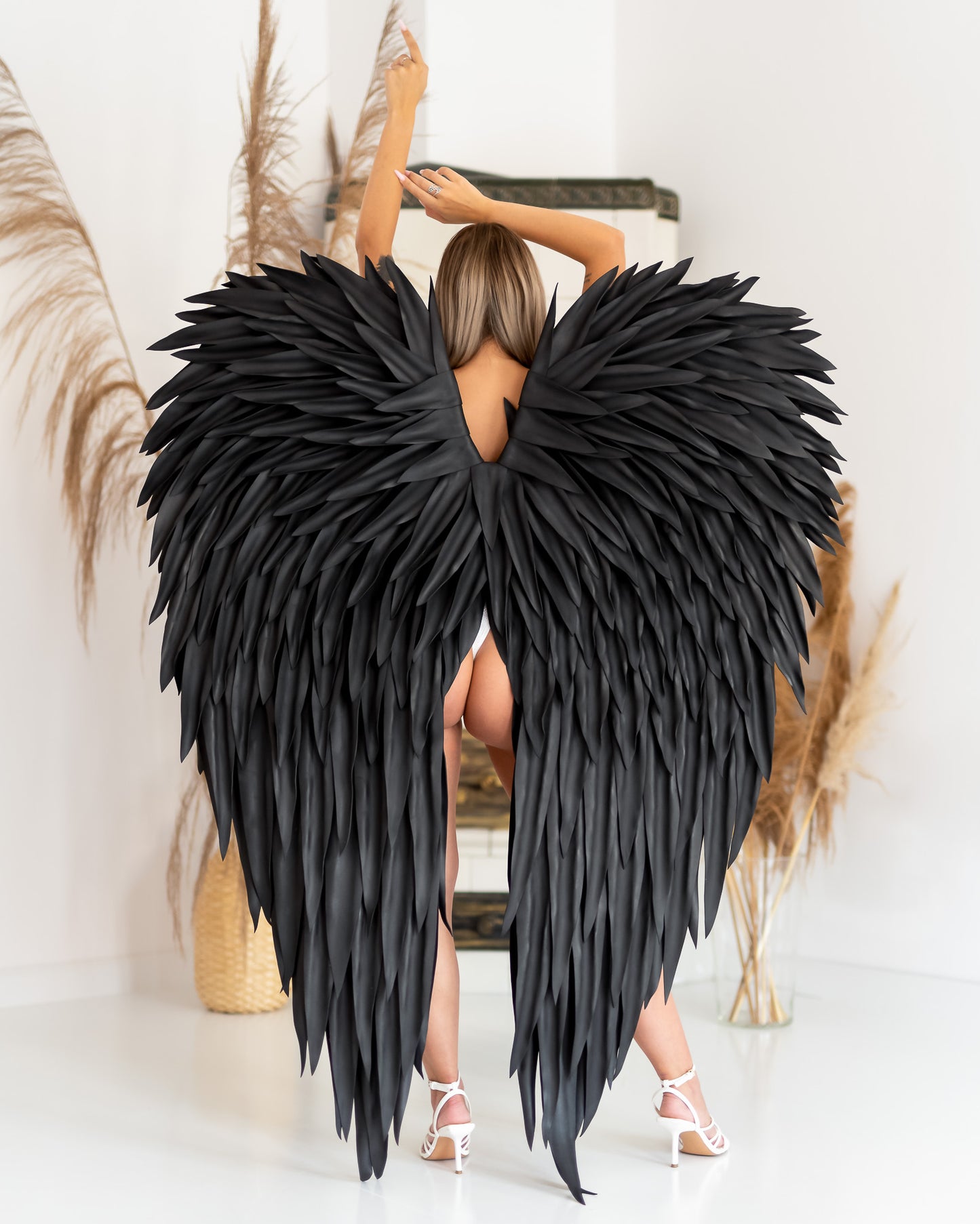 Black Angel Wings Cosplay "Marque Bogacci"