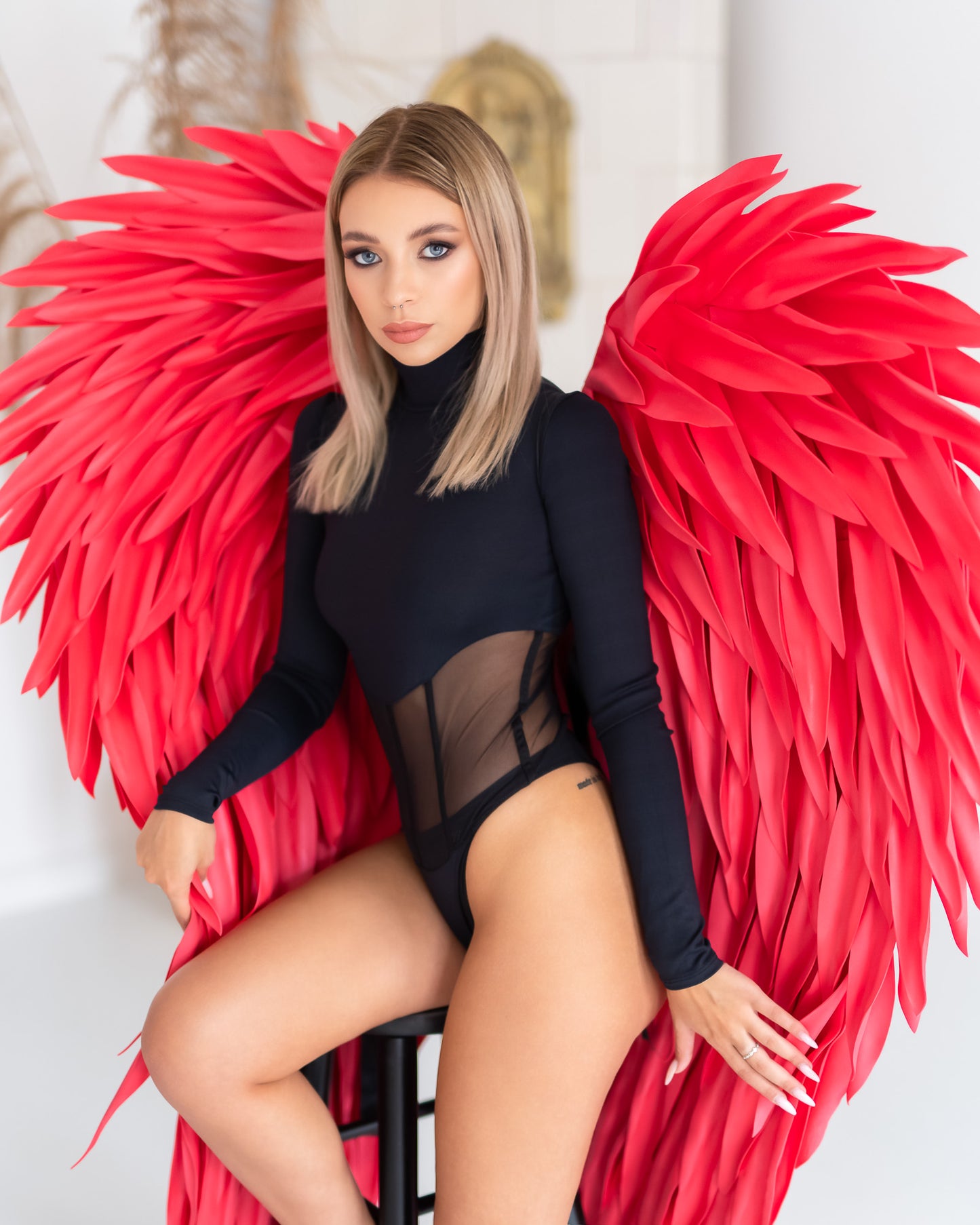 Red Angel Wings Cosplay "Bogacci brand"